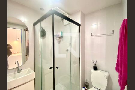 Banheiro de apartamento à venda com 1 quarto, 28m² em Brás, São Paulo