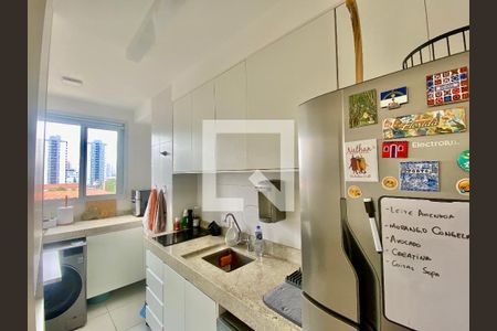 Cozinha de apartamento à venda com 1 quarto, 28m² em Brás, São Paulo
