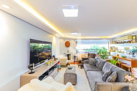 Sala de apartamento à venda com 4 quartos, 188m² em Vila Cruzeiro, São Paulo