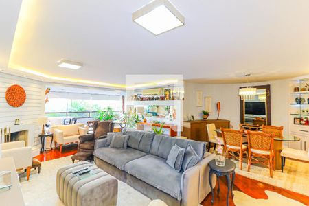 Sala de apartamento à venda com 4 quartos, 188m² em Vila Cruzeiro, São Paulo