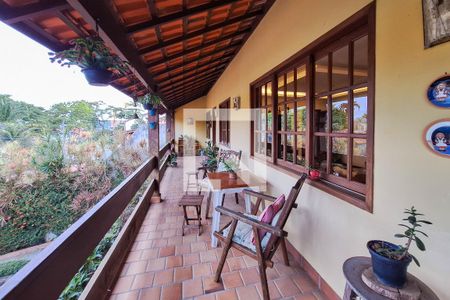 Varanda da Sala de casa à venda com 4 quartos, 400m² em Maravista, Niterói