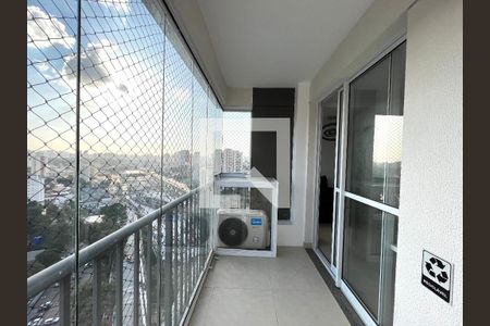 Varanda da Sala de apartamento para alugar com 2 quartos, 55m² em Vila Paulista, São Paulo
