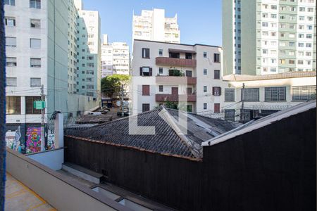 Vista da Sala de apartamento para alugar com 1 quarto, 27m² em Bela Vista, São Paulo