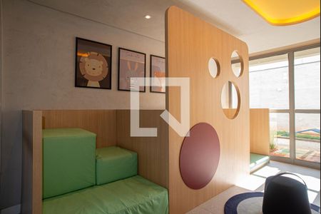 Apartamento para alugar com 27m², 1 quarto e sem vaga Apartamento para alugar com 27m², 1 quarto e sem vagaÁrea comum - Brinquedoteca