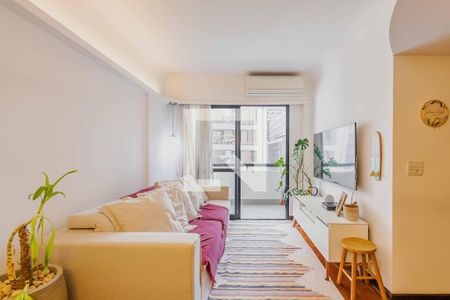 Sala de apartamento para alugar com 2 quartos, 64m² em Pinheiros, São Paulo