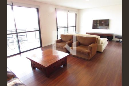 Sala de apartamento à venda com 3 quartos, 191m² em Vila Suzana, São Paulo