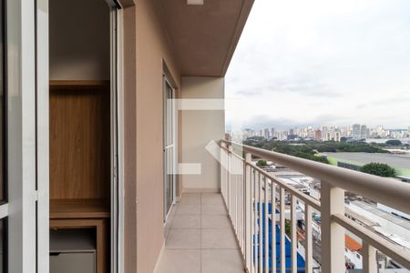 Varanda da Sala e Quarto de apartamento para alugar com 1 quarto, 28m² em Casa Verde, São Paulo