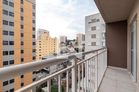 Varanda da Sala e Quarto de apartamento para alugar com 1 quarto, 28m² em Casa Verde, São Paulo