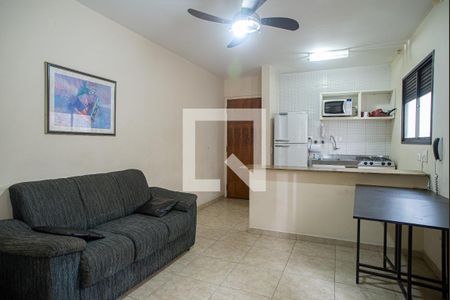 Sala de apartamento para alugar com 1 quarto, 35m² em Bela Vista, São Paulo