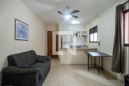 Sala de apartamento para alugar com 1 quarto, 35m² em Bela Vista, São Paulo
