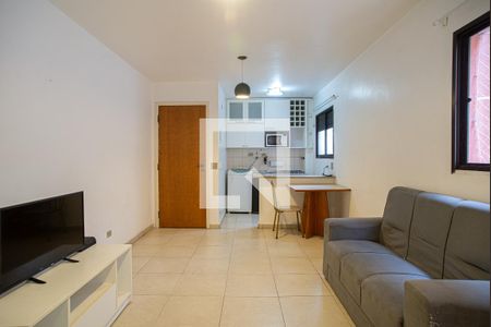 Sala de apartamento à venda com 1 quarto, 35m² em Bela Vista, São Paulo