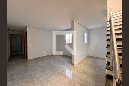Sala de apartamento à venda com 2 quartos, 106m² em Vila Valparaiso, Santo André