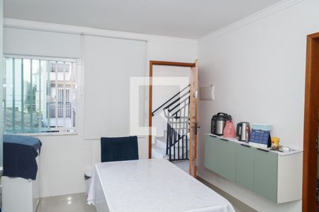 Sala/Cozinha de apartamento à venda com 2 quartos, 42m² em Vila Gustavo, São Paulo