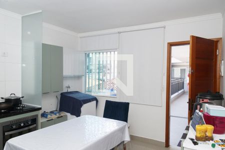 Sala/Cozinha de apartamento à venda com 2 quartos, 42m² em Vila Gustavo, São Paulo