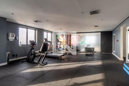 Studio para alugar com 30m², 1 quarto e 1 vaga Studio para alugar com 30m², 1 quarto e 1 vagaAcademia