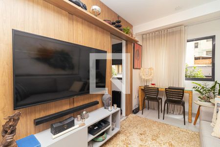 Sala de apartamento para alugar com 1 quarto, 39m² em Bela Vista, São Paulo