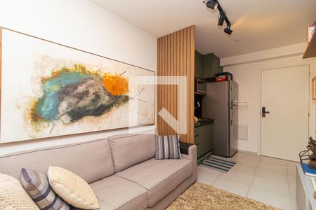 Sala de apartamento para alugar com 1 quarto, 39m² em Bela Vista, São Paulo