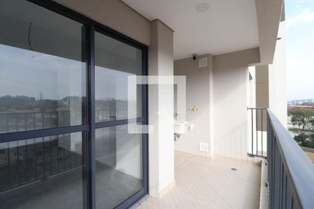 Varanda de apartamento à venda com 3 quartos, 68m² em Vila Anastácio, São Paulo