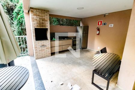 Studio para alugar com 35m², 1 quarto e 1 vaga Studio para alugar com 35m², 1 quarto e 1 vagaÁrea comum - Churrasqueira