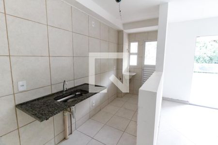 Studio para alugar com 35m², 1 quarto e 1 vaga Studio para alugar com 35m², 1 quarto e 1 vagaCozinha e Área de Serviço