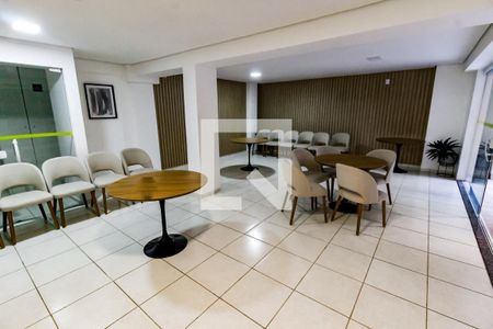 Studio para alugar com 35m², 1 quarto e 1 vaga Studio para alugar com 35m², 1 quarto e 1 vagaÁrea comum - Salão de festas