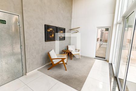 Studio para alugar com 35m², 1 quarto e 1 vaga Studio para alugar com 35m², 1 quarto e 1 vagaHall de entrada