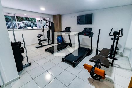 Área comum - Academia de kitnet/studio para alugar com 1 quarto, 35m² em Jardim Ampliacao, São Paulo