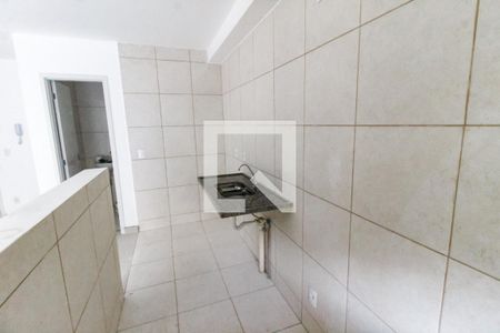 Studio para alugar com 35m², 1 quarto e 1 vaga Studio para alugar com 35m², 1 quarto e 1 vagaCozinha e Área de Serviço