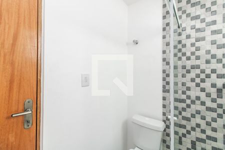 Banheiro de apartamento para alugar com 1 quarto, 34m² em Vila Guilhermina, São Paulo
