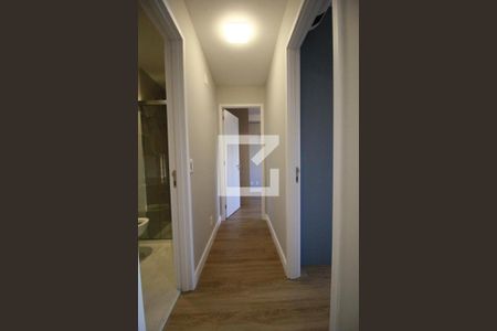 Corredor Quartos de apartamento à venda com 2 quartos, 56m² em Indianópolis, São Paulo
