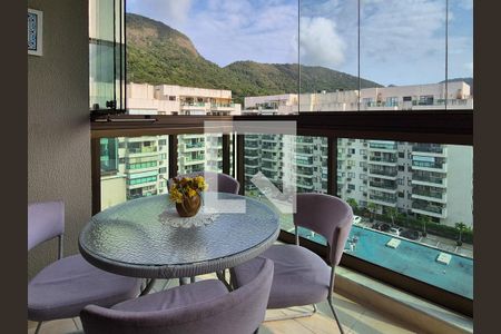 Varanda de apartamento à venda com 2 quartos, 67m² em Recreio dos Bandeirantes, Rio de Janeiro