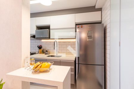 Apartamento à venda com 64m², 2 quartos e 1 vagaCozinha e área de serviço