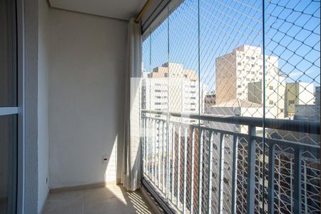 Varanda da Sala/Quarto de kitnet/studio para alugar com 1 quarto, 40m² em Bela Vista, São Paulo