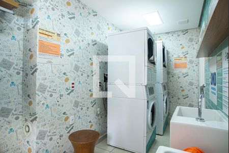 Studio para alugar com 40m², 1 quarto e sem vagaÁrea comum - Lavanderia