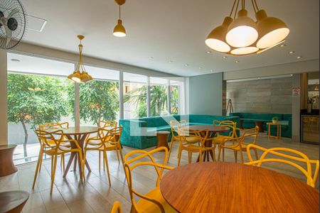 Studio para alugar com 40m², 1 quarto e sem vagaÁrea comum - Salão de festas