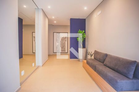 Studio para alugar com 34m², 1 quarto e sem vagaHall social