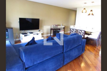 Sala de apartamento à venda com 3 quartos, 116m² em Vila Suzana, São Paulo