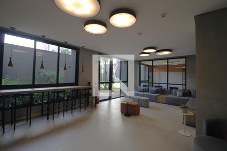 Studio para alugar com 28m², 1 quarto e sem vagaCoworking