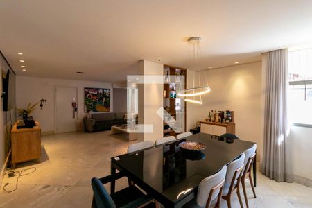 Sala de apartamento para alugar com 4 quartos, 195m² em Santa Lúcia, Belo Horizonte