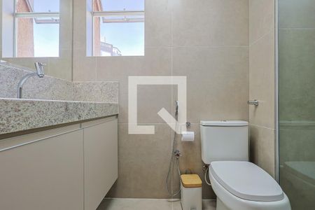 Banheiro de apartamento para alugar com 1 quarto, 40m² em Funcionários, Belo Horizonte