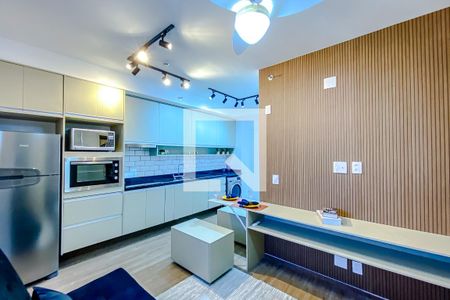 Sala/Quarto de kitnet/studio para alugar com 1 quarto, 26m² em Belenzinho, São Paulo