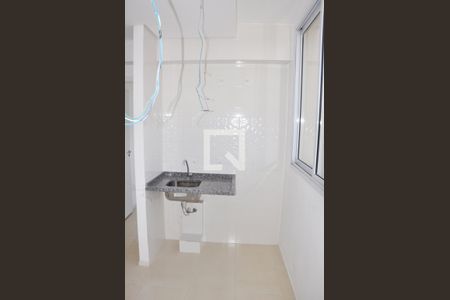 Studio para alugar com 32m², 1 quarto e 1 vaga Studio para alugar com 32m², 1 quarto e 1 vagaCozinha e Área de Serviço