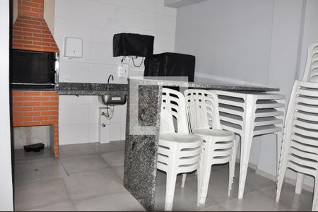 Studio para alugar com 32m², 1 quarto e 1 vaga Studio para alugar com 32m², 1 quarto e 1 vagaÁrea comum - Churrasqueira