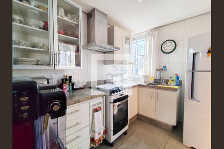 Cozinha de apartamento à venda com 3 quartos, 105m² em Funcionários , Belo Horizonte