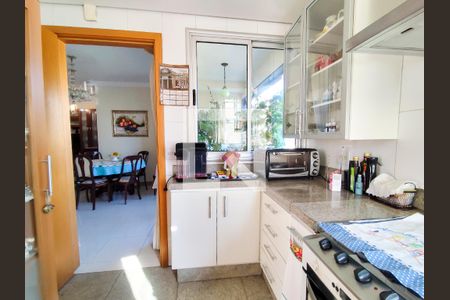 Cozinha de apartamento à venda com 3 quartos, 105m² em Funcionários , Belo Horizonte