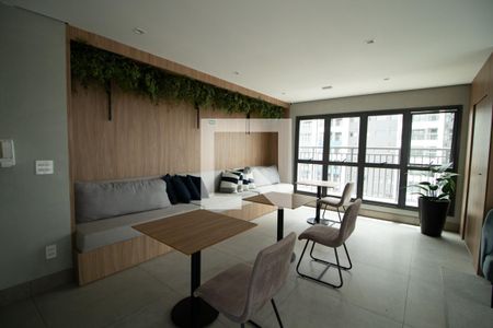 Studio para alugar com 24m², 1 quarto e sem vagaÁrea comum - Salão de festas