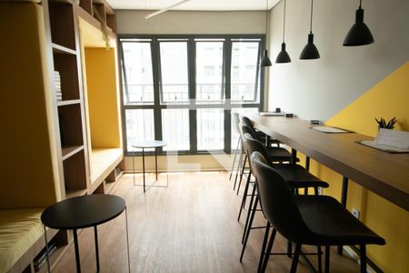 Studio para alugar com 24m², 1 quarto e sem vagaCoworking