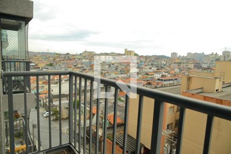 Varanda da Sala de apartamento para alugar com 1 quarto, 44m² em Vila Santa Luzia, São Bernardo do Campo