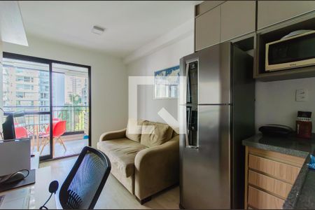 Sala de apartamento à venda com 1 quarto, 33m² em Vila Mariana, São Paulo