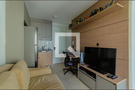 Sala de apartamento à venda com 1 quarto, 33m² em Vila Mariana, São Paulo